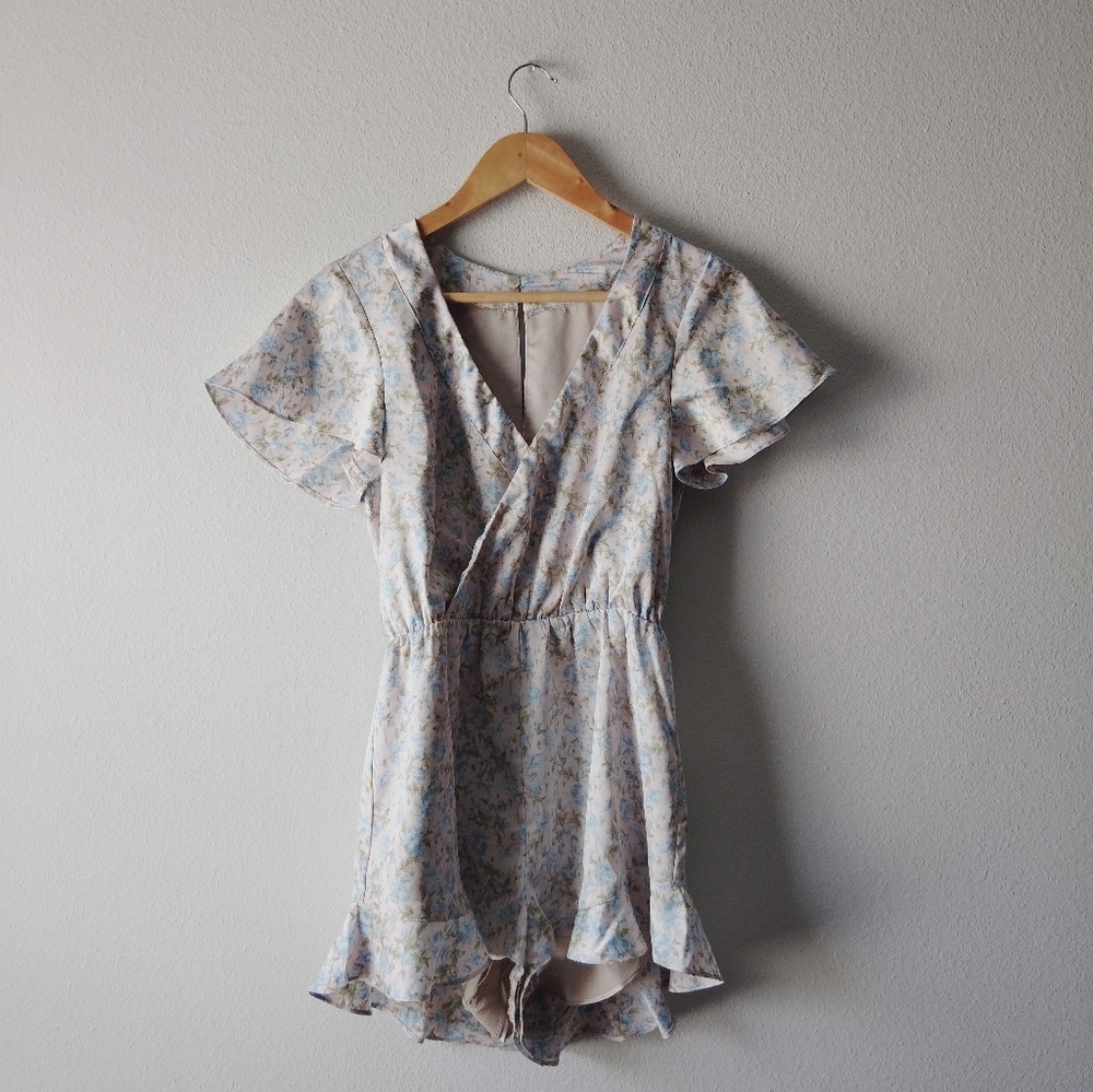 Show Me Your Mumu Floral Romper
